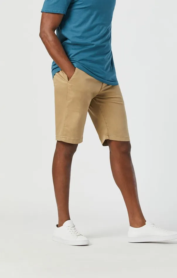 Jacob Shorts In Khaki Twill Men Mavi Jeans Shorts Jacob Shorts In Khaki Twill Men Mavi Jeans Shorts
