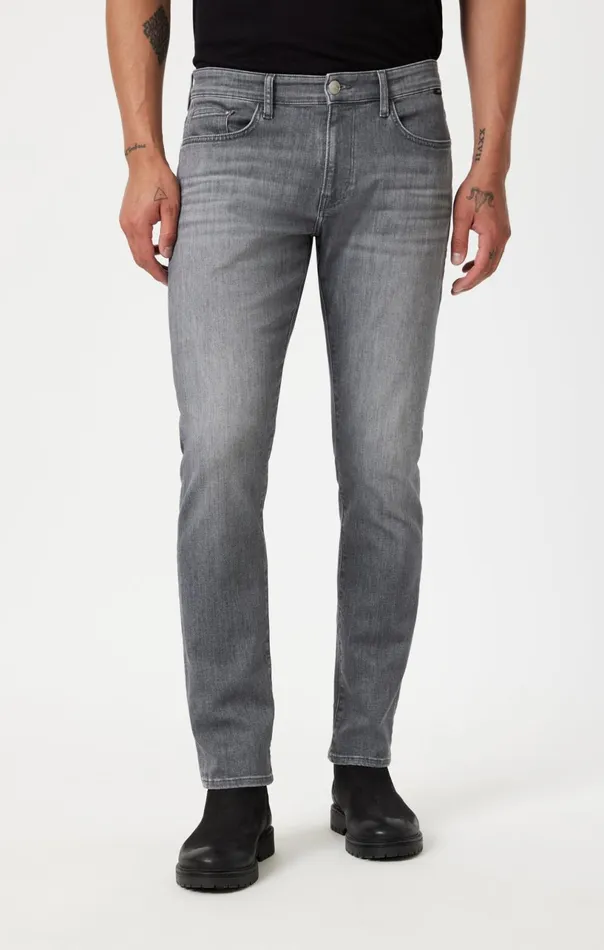 Jake Slim Leg In Light Smoke Feather Blue Men Mavi Jeans Denim Jake Slim Leg In Light Smoke Feather Blue Men Mavi Jeans Denim