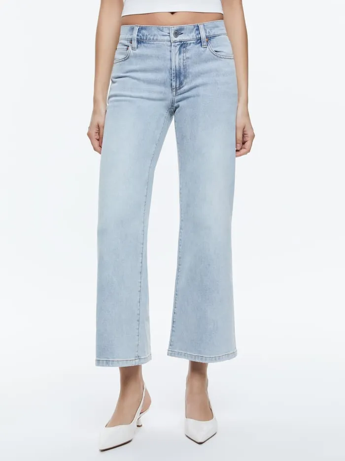 Jeans Women Alice Olivia Roxie Jean Rockstar Blue