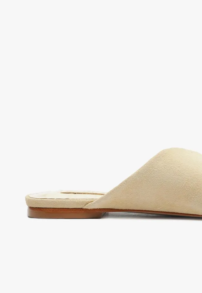 Jodie Flat Sandal Beige Women Schutz Shoes Flats