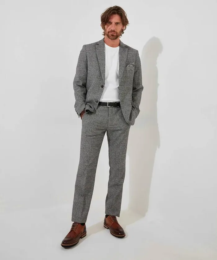 Joe Browns Coats and Jackets Men Marvellous Mix Blazer Grey Joe Browns Coats and Jackets Men Marvellous Mix Blazer Grey