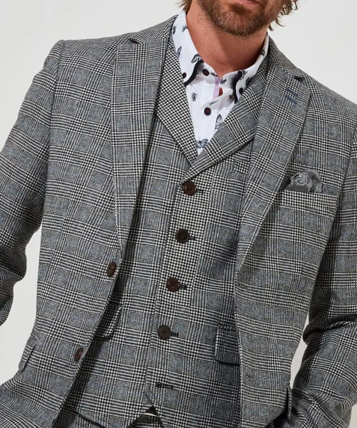 Joe Browns Coats and Jackets Men Marvellous Mix Blazer Grey Joe Browns Coats and Jackets Men Marvellous Mix Blazer Grey