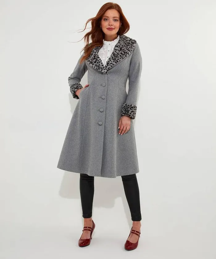 Joe Browns Coats and Jackets Women Very Vintage Coat Grey