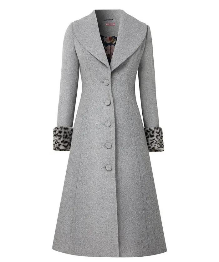 Joe Browns Coats and Jackets Women Very Vintage Coat Grey Joe Browns Coats and Jackets Women Very Vintage Coat Grey