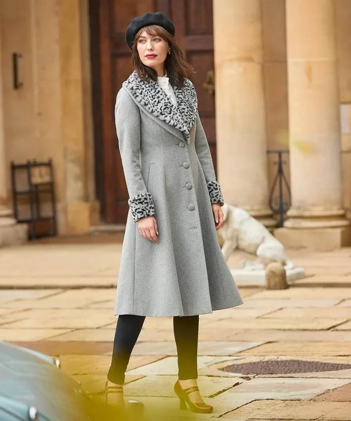 Joe Browns Coats and Jackets Women Very Vintage Coat Grey Joe Browns Coats and Jackets Women Very Vintage Coat Grey