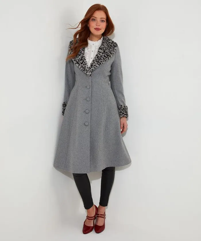 Joe Browns Coats and Jackets Women Very Vintage Coat Grey Joe Browns Coats and Jackets Women Very Vintage Coat Grey
