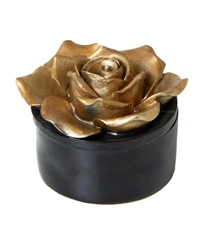 Joe Browns Home Accessories Homeware Radiant Rose Marble Box Black