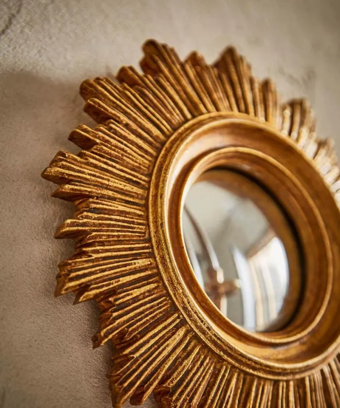 Joe Browns Home Accessories Homeware Set Of 9 Endless Gold Framed Mirrors Gold