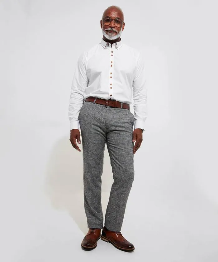 Joe Browns Jeans and Trousers Men Marvellous Mix Trousers Grey Joe Browns Jeans and Trousers Men Marvellous Mix Trousers Grey