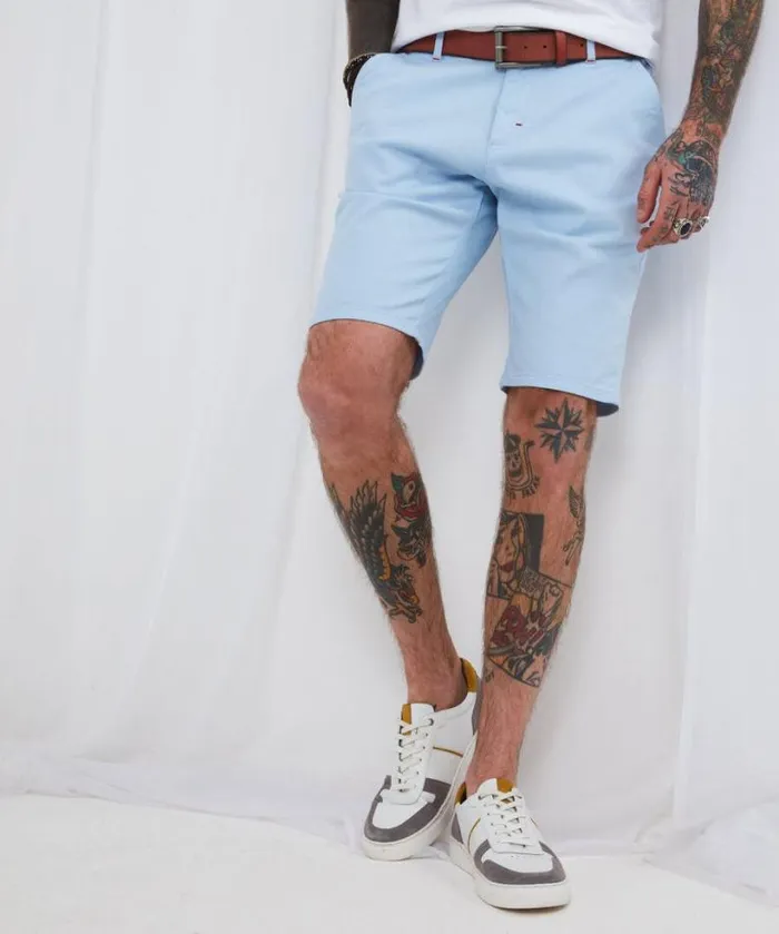 Joe Browns Jeans and Trousers Men Sensational Summer Shorts Pale Blue Joe Browns Jeans and Trousers Men Sensational Summer Shorts Pale Blue