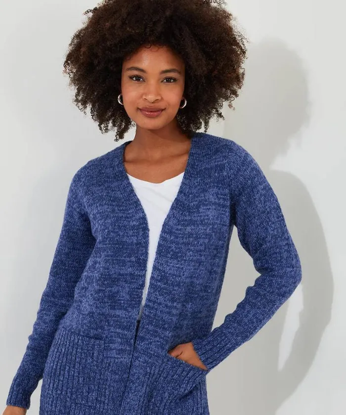 Joe Browns Knitwear and Cardigans Women Winter Days Cardigan Blue