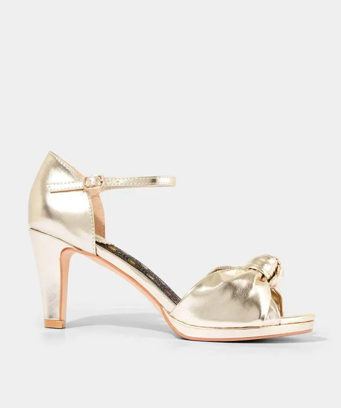 Joe Browns Shoes Sandals and Boots Women A Glamourous Night Shoes Gold Joe Browns Shoes Sandals and Boots Women A Glamourous Night Shoes Gold