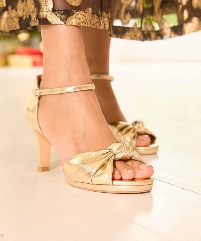 Joe Browns Shoes Sandals and Boots Women A Glamourous Night Shoes Gold Joe Browns Shoes Sandals and Boots Women A Glamourous Night Shoes Gold