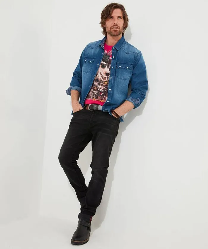 Joe Browns TShirts and Tops Men Good Times Tee Pink Joe Browns TShirts and Tops Men Good Times Tee Pink
