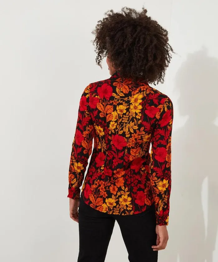 Joe Browns Tops Tunics and Blouses Women Autumn Days Crinkle Blouse Black Joe Browns Tops Tunics and Blouses Women Autumn Days Crinkle Blouse Black