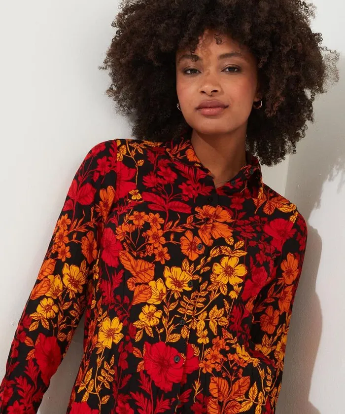 Joe Browns Tops Tunics and Blouses Women Autumn Days Crinkle Blouse Black Joe Browns Tops Tunics and Blouses Women Autumn Days Crinkle Blouse Black