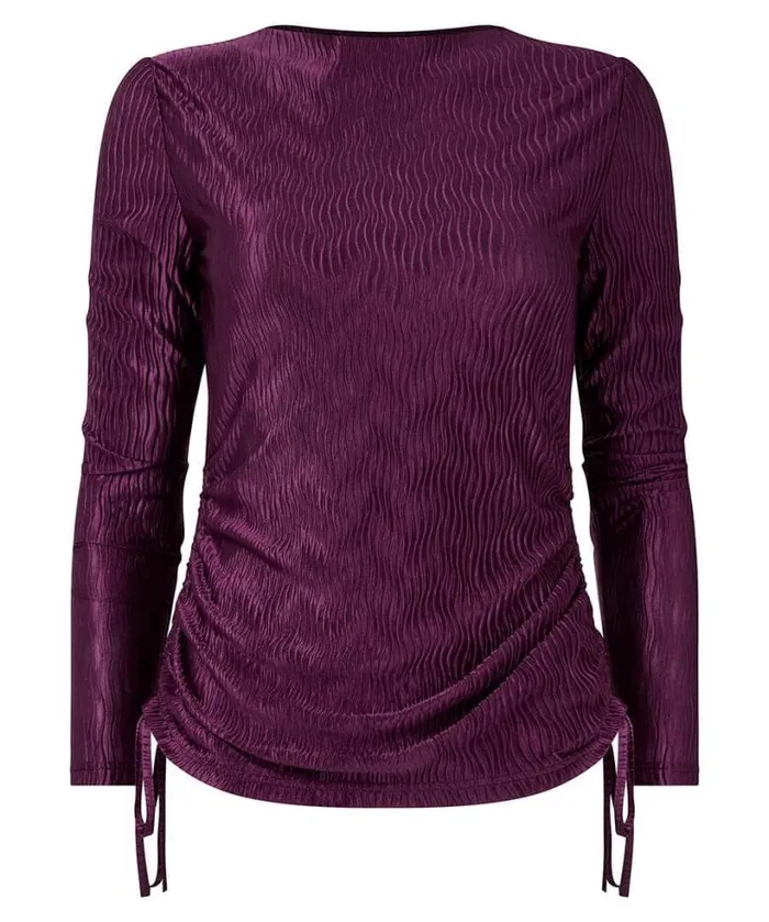 Joe Browns Tops Tunics and Blouses Women Callie High Neck Top Plum Joe Browns Tops Tunics and Blouses Women Callie High Neck Top Plum