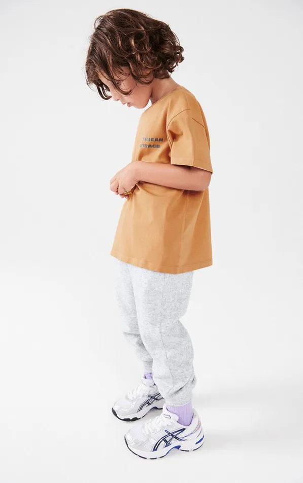Joggers Evona Melange Light Grey Kids American Vintage Joggers Joggers Evona Melange Light Grey Kids American Vintage Joggers
