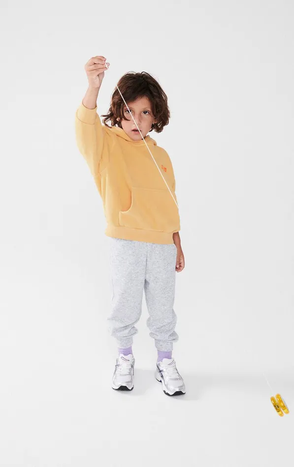 Joggers Evona Melange Light Grey Kids American Vintage Joggers Joggers Evona Melange Light Grey Kids American Vintage Joggers