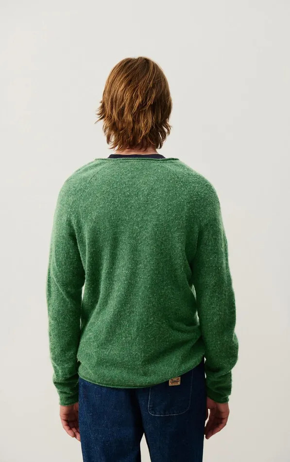 Jumper Docatown Forest Melange Men American Vintage Jumpers and Cardigans Jumper Docatown Forest Melange Men American Vintage Jumpers and Cardigans