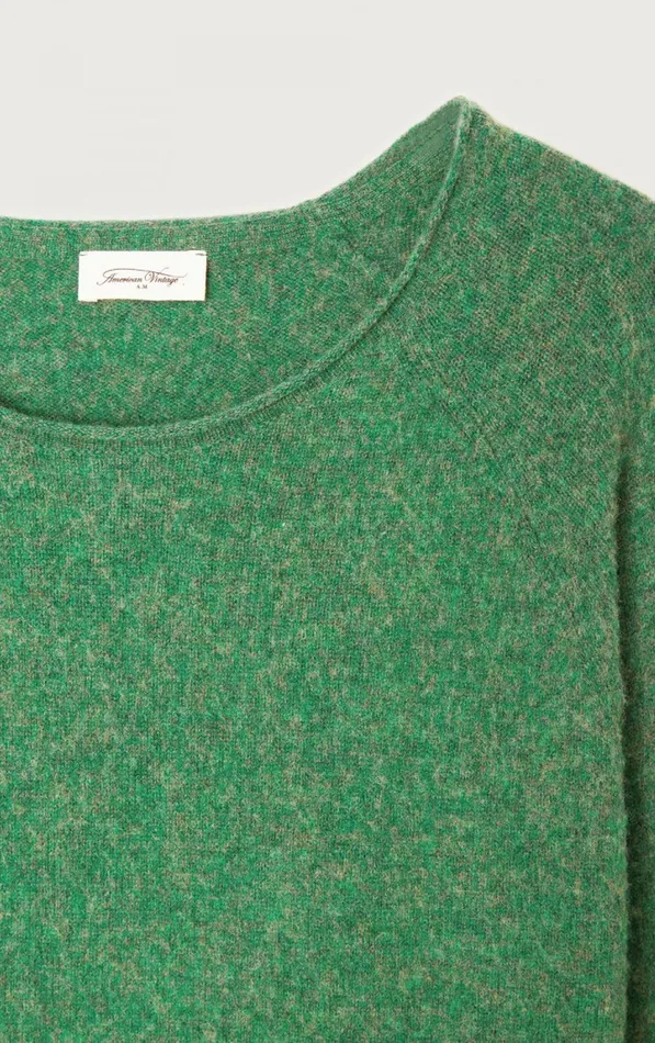 Jumper Docatown Forest Melange Men American Vintage Jumpers and Cardigans Jumper Docatown Forest Melange Men American Vintage Jumpers and Cardigans