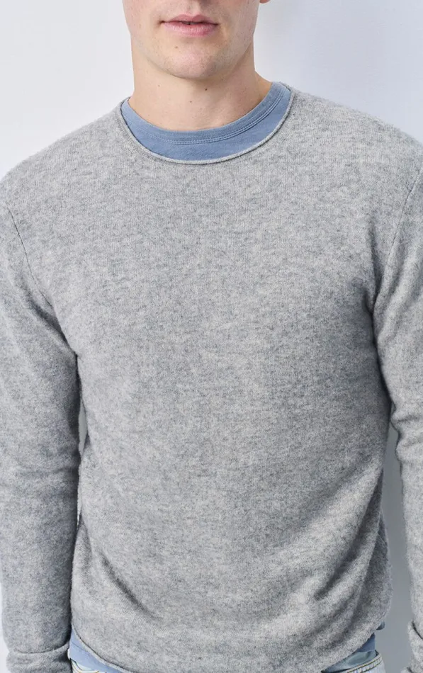 Jumper Ducksbay Heather Grey Men American Vintage Jumpers and Cardigans Jumper Ducksbay Heather Grey Men American Vintage Jumpers and Cardigans