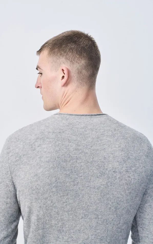 Jumper Ducksbay Heather Grey Men American Vintage Jumpers and Cardigans Jumper Ducksbay Heather Grey Men American Vintage Jumpers and Cardigans