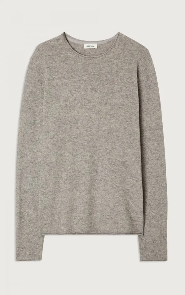 Jumper Ducksbay Heather Grey Men American Vintage Jumpers and Cardigans Jumper Ducksbay Heather Grey Men American Vintage Jumpers and Cardigans