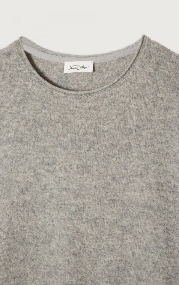 Jumper Ducksbay Heather Grey Men American Vintage Jumpers and Cardigans Jumper Ducksbay Heather Grey Men American Vintage Jumpers and Cardigans
