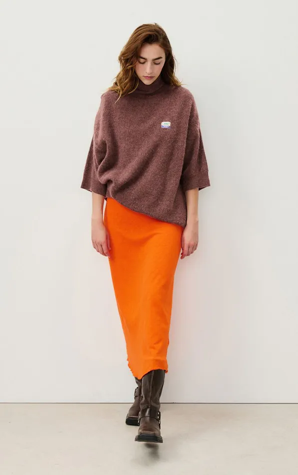 Jumper Vitow Choco Black Melange Women American Vintage Jumpers and Cardigans Jumper Vitow Choco Black Melange Women American Vintage Jumpers and Cardigans