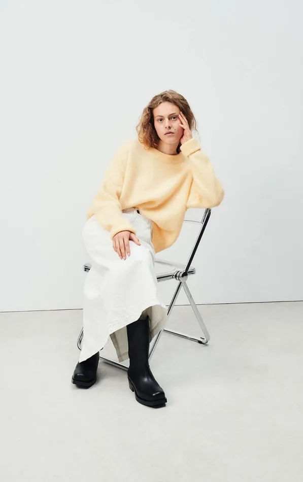 Jumper Vitow Melange Cheesecake Women American Vintage Jumpers and Cardigans Jumper Vitow Melange Cheesecake Women American Vintage Jumpers and Cardigans