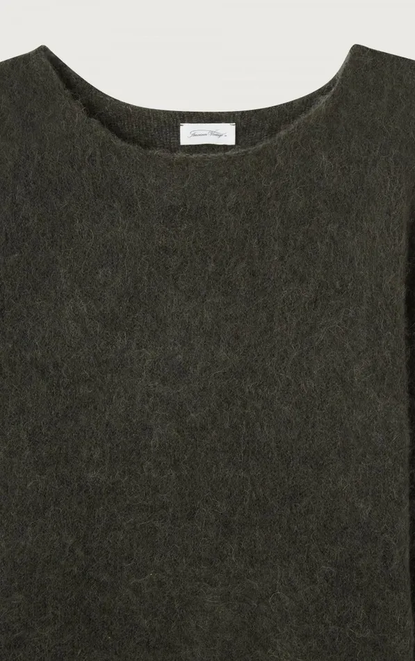 Jumper Yanbay Melange Charcoal Women American Vintage Jumpers and Cardigans Jumper Yanbay Melange Charcoal Women American Vintage Jumpers and Cardigans