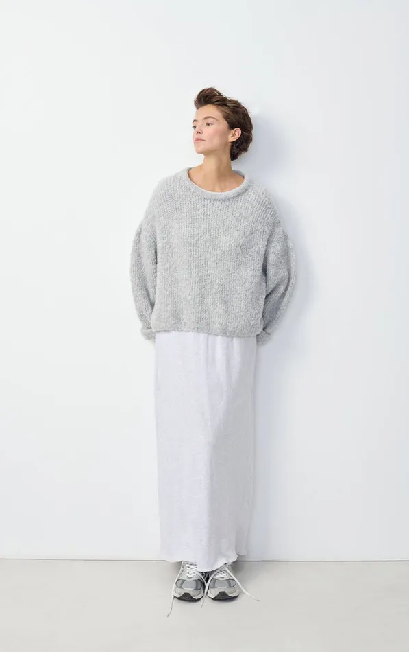 Jumper Zolly Heather Grey Women American Vintage Jumpers and Cardigans