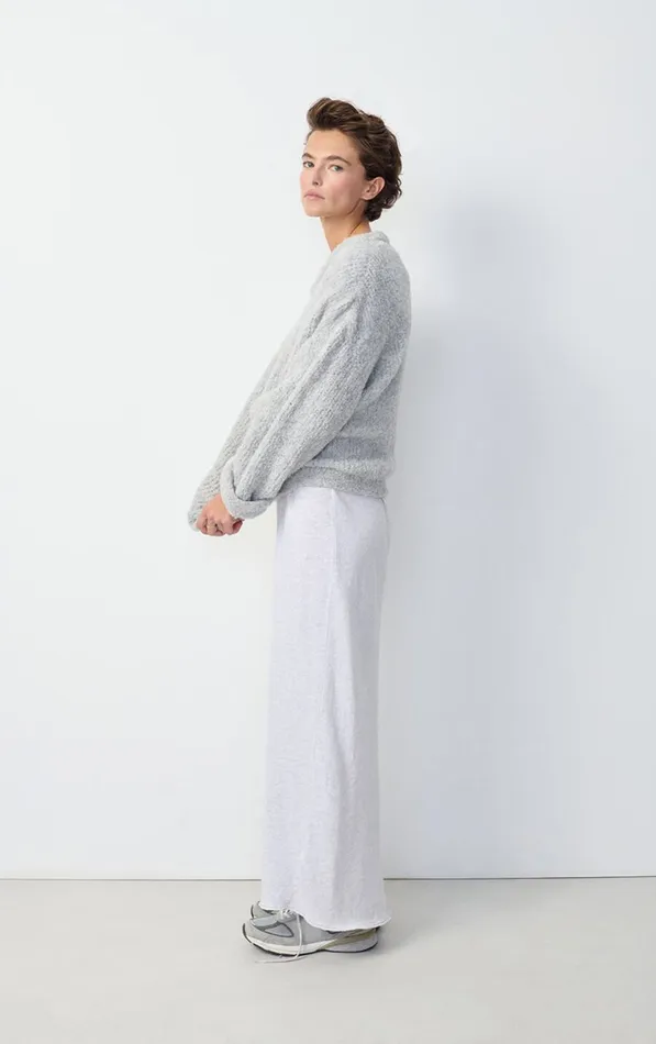 Jumper Zolly Heather Grey Women American Vintage Jumpers and Cardigans Jumper Zolly Heather Grey Women American Vintage Jumpers and Cardigans