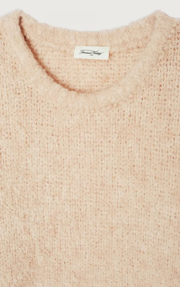 Jumper Zolly Light Beige Melange Women American Vintage Jumpers and Cardigans Jumper Zolly Light Beige Melange Women American Vintage Jumpers and Cardigans