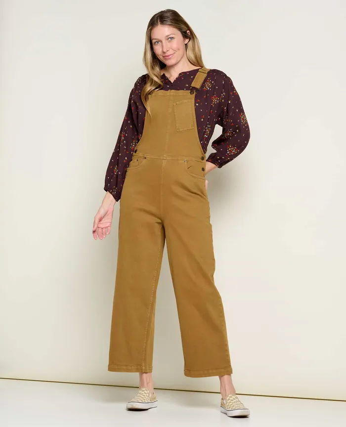 Jumpsuits and Overalls ToadandCo Women8217s Balsam Seeded Denim Overall Honey Brown