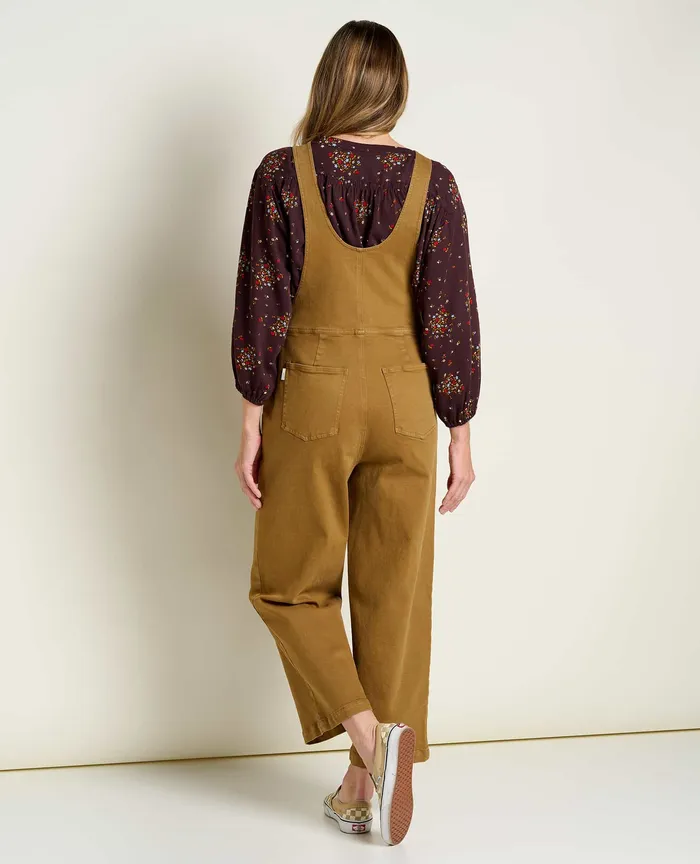 Jumpsuits and Overalls ToadandCo Women8217s Balsam Seeded Denim Overall Honey Brown