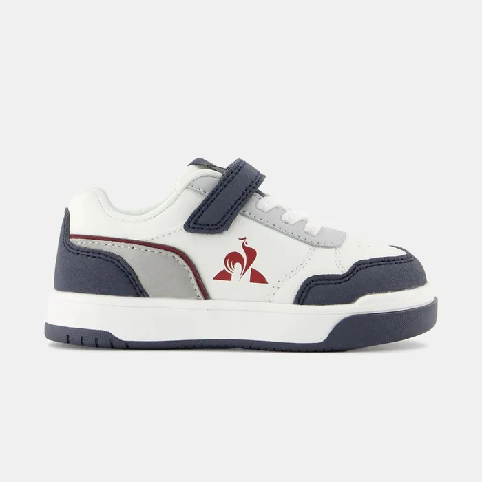 Kids Le Coq Sportif Baby And Toddler CHAUSSURES BB Shoes LCS COURT BREAKER INF Kids Optical White Dark Slate Kids Le Coq Sportif Baby And Toddler CHAUSSURES BB Shoes LCS COURT BREAKER INF Kids Optical White Dark Slate