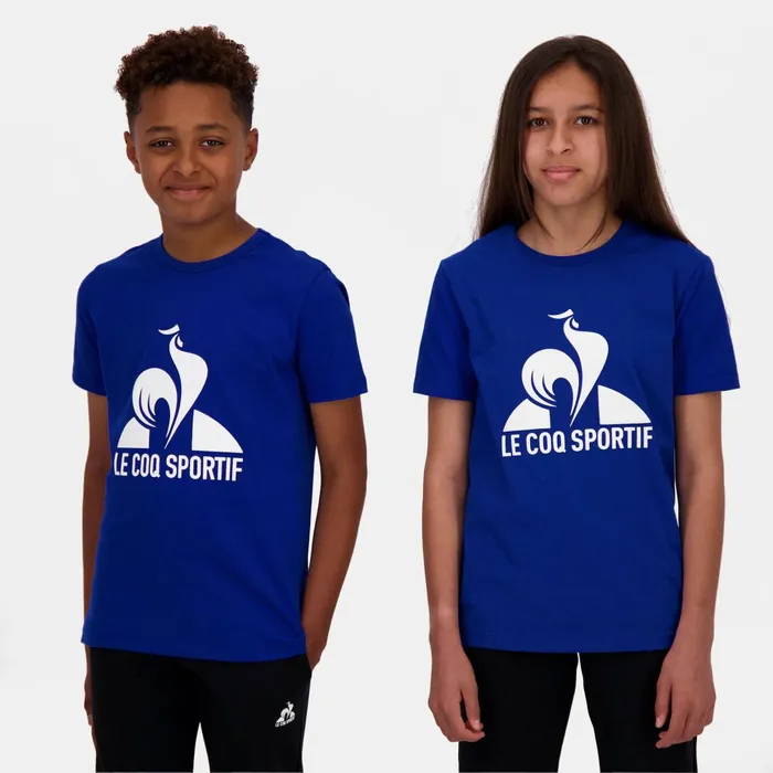 Kids Le Coq Sportif Tshirts Essentiels Tshirt Enfant Bleu Electro Kids Le Coq Sportif Tshirts Essentiels Tshirt Enfant Bleu Electro