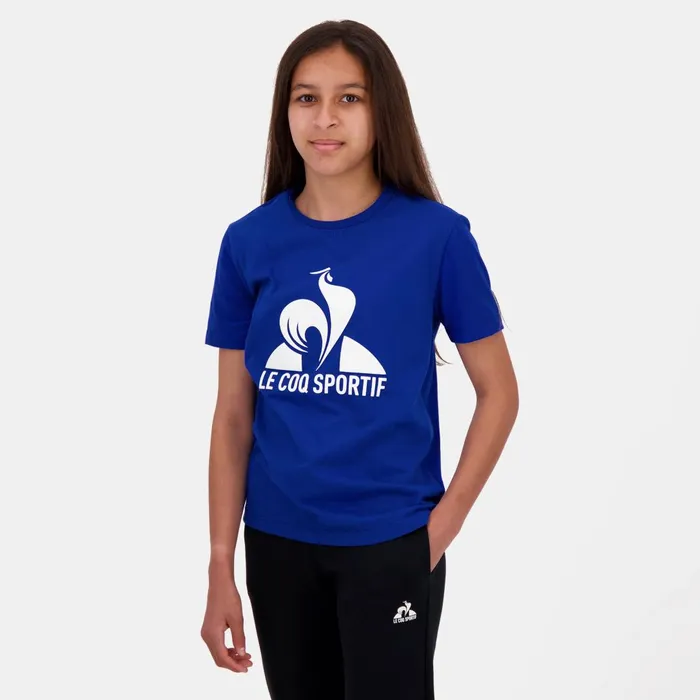 Kids Le Coq Sportif Tshirts Essentiels Tshirt Enfant Bleu Electro Kids Le Coq Sportif Tshirts Essentiels Tshirt Enfant Bleu Electro