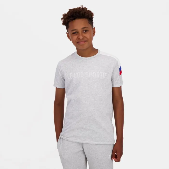 Kids Le Coq Sportif Tshirts Tricolore Tshirt Enfant