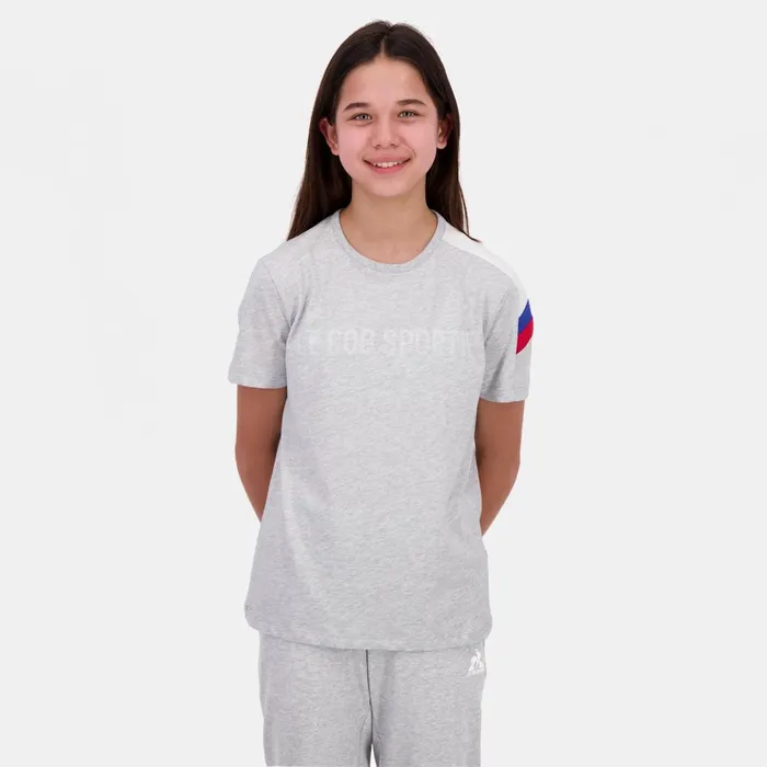 Kids Le Coq Sportif Tshirts Tricolore Tshirt Enfant