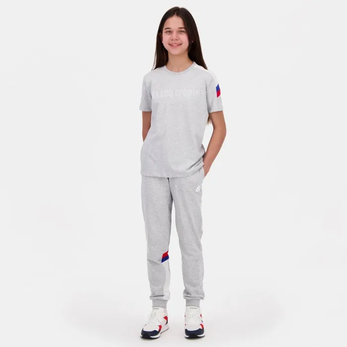 Kids Le Coq Sportif Tshirts Tricolore Tshirt Enfant