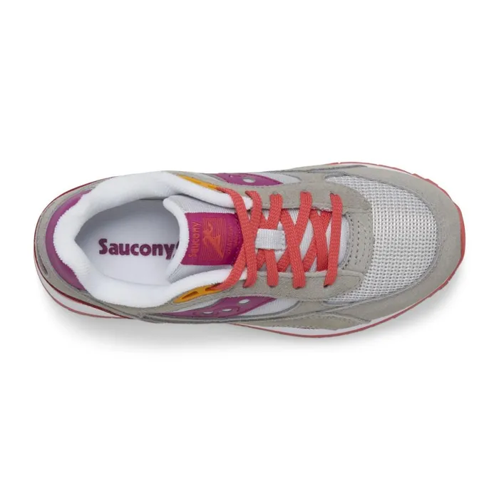 Kids Shadow 6000 Sneaker Greypurplecoral Saucony
