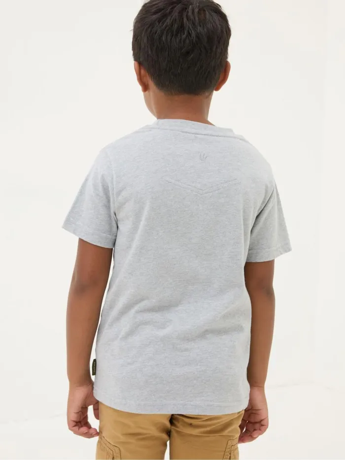 Kids TShirts and Polos Fat Face Jeep Grey Graphic TShirt
