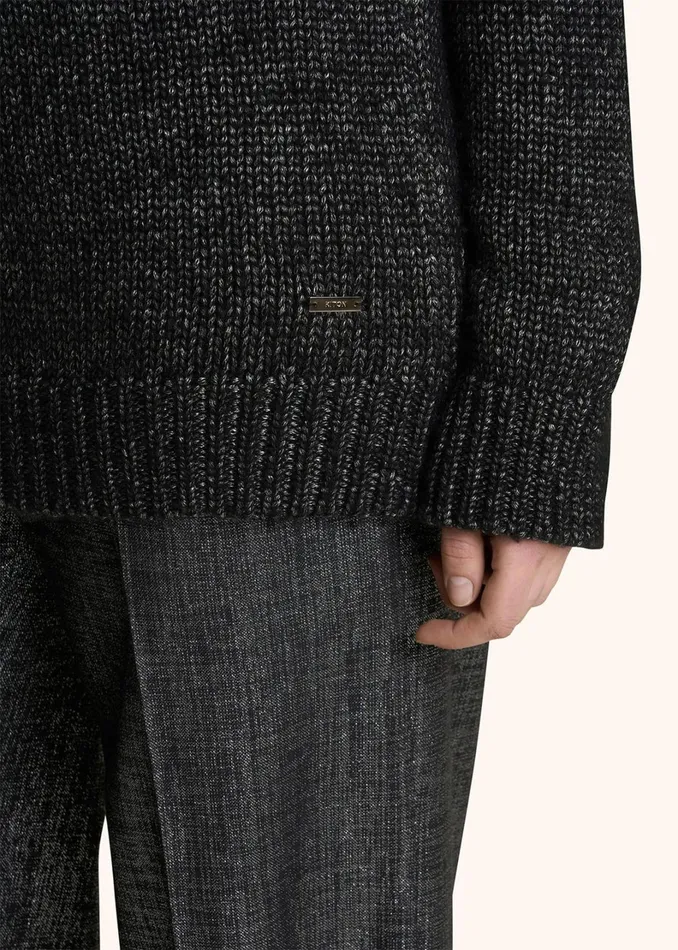 Kiton Knitwear CASHMERE JUMPER WITH PERFORATED DETAILING 8211 Women Kiton Knitwear CASHMERE JUMPER WITH PERFORATED DETAILING 8211 Women