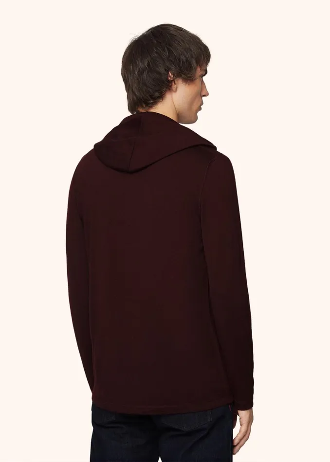 Kiton Knitwear SWEATSHIRT HOODED CASHMERE 8211 Men Kiton Knitwear SWEATSHIRT HOODED CASHMERE 8211 Men