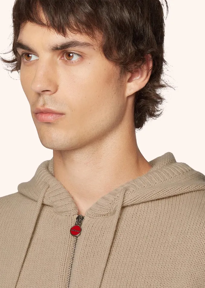 Kiton Outerwear COLOUR BLOCK CASHMERE BOMBER JACKET 8211 Men Kiton Outerwear COLOUR BLOCK CASHMERE BOMBER JACKET 8211 Men