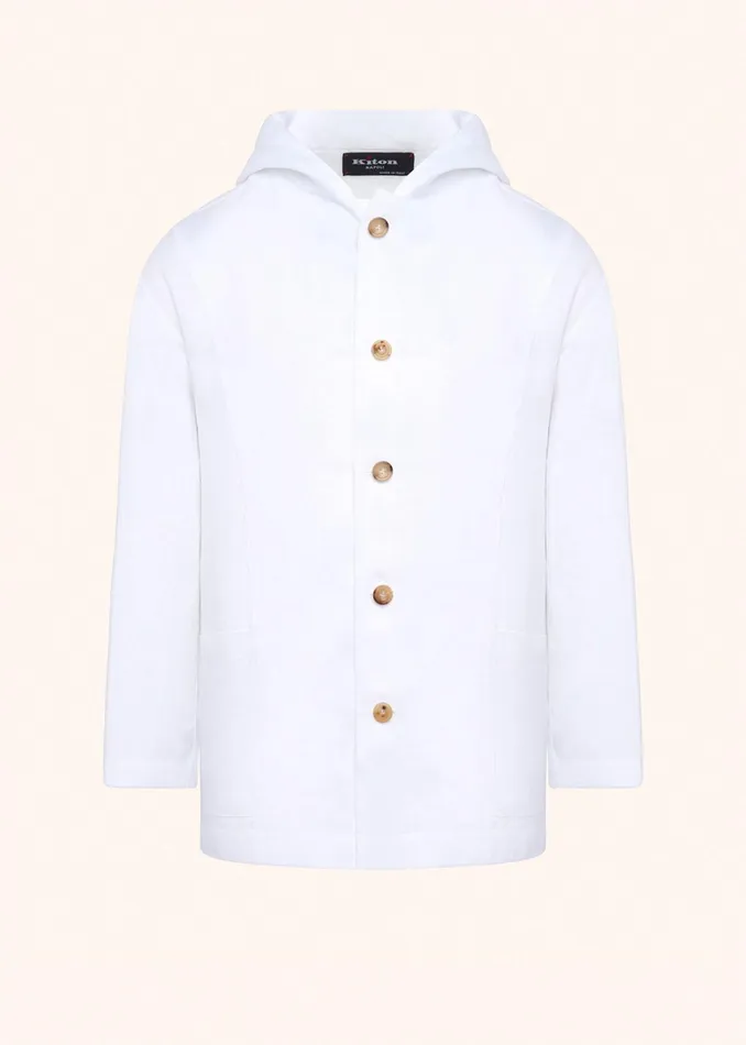 Kiton Shirts LUCA 8211 JERSEY WHOOD LINEN 8211 Men