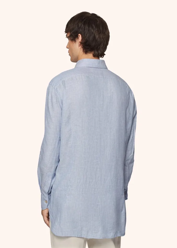 Kiton Shirts STRIPED COTTON SHIRT 8211 Men Kiton Shirts STRIPED COTTON SHIRT 8211 Men